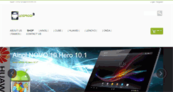 Desktop Screenshot of androidcubed.com